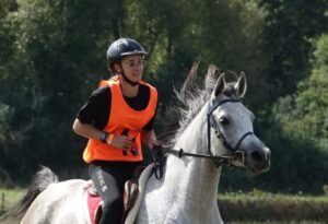 Photo de MYSTIKA DES AUBUES, pur-sang arabe passé au Haras de la Chataignière - Des Aubus