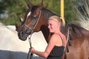 Photo de LADY PSYCHE (BEL), pur-sang arabe passé au Haras de la Chataignière - Des Aubus
